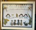 Chance Made Us Neighbours Pebble Art Frame